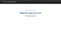 Desktop Screenshot of flagship-agency.com